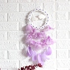 Woven Net/Web with Feather Hanging Ornaments PW-WG14681-05-1