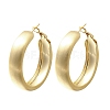 Brass Ring Hoop Earrings for Women EJEW-A121-17B-G-2