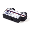 Food Grade Eco-Friendly Cartoon Vehicle Silicone Focal Beads SIL-K005-05A-2