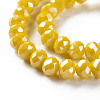 Electroplate Glass Beads Strands LS-EGLA-A034-P3mm-A07-3