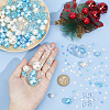 Winter Theme Imitation Pearl Vase Fillers DIY-BC0009-95-3