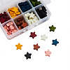 Painted Natural Wood Beads WOOD-CJ0001-12-4