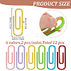 1 Set Acrylic Bookmark AJEW-BC0008-02B-2