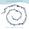 Olycraft 1 Strand Raw Rough Natural Fluorite Beads Strands G-OC0004-83-4