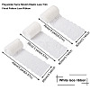 3 Bags 3 Style Polyamide Yarns Stretch Elastic Lace Trim OCOR-YS0001-07-3
