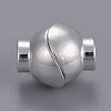 Jewelry Necklace Clasps Alloy Magnetic Clasps PALLOY-M012-04S-2