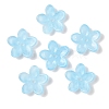 Transparent Spray Paint Glass Beads GLAA-Z011-07H-1