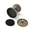 Alloy Incense Burner DJEW-D300-01A-AB-2