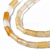 Natural Topaz Jade Beads Strands G-S366-087-3