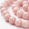 Natural Mashan Jade Round Beads Strands G-D263-8mm-XS22-2