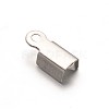 Tarnish Resistant 304 Stainless Steel Folding Crimp Ends LS-STAS-E103-09B-2