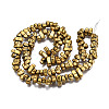 Electroplate Non-magnetic Synthetic Hematite Beads Strands G-T061-102L-3