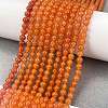 Natural Red Aventurine Beads Strands X-G-M438-A09-01-2