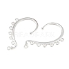 Alloy Ear Cuff Findings PALLOY-N176-09S-3
