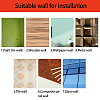 CREATCABIN Acrylic Mirror Wall Stickers Decal DIY-CN0001-13B-A-2