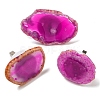 Dyed & Heatsd Natural Agate Slice USB Night Light Decoration G-Q170-10A-1