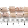 Natural Pink Opal Beads Strands G-N327-06-11-5