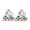Tibetan Style Zinc Alloy Pendants X-TIBEP-R334-356AS-RS-1