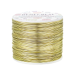 Round Aluminum Wire, Bendable Metal Craft Wire, for DIY Jewelry Craft  Making, Gold, 9 Gauge, 3.0mm, 25m/500g(82 Feet/500g)