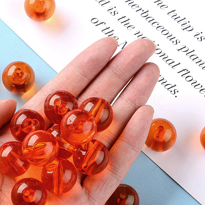 Transparent Acrylic Beads MACR-S370-A20mm-726-1