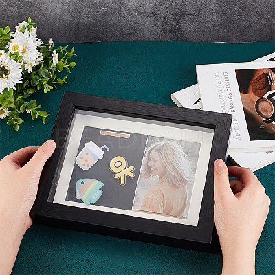 Natural Wood Photo Frames DJEW-WH0038-73A-1