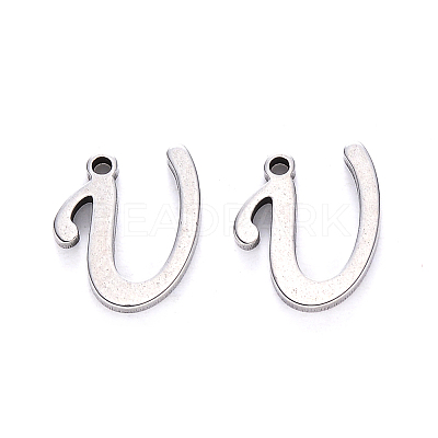 Tarnish Resistant 201 Stainless Steel Charms STAS-R105-U-1