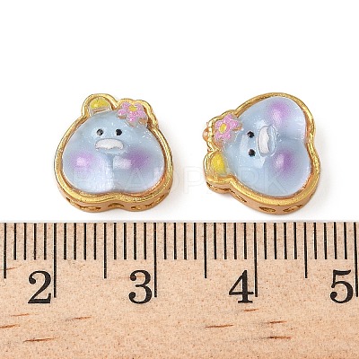 Transparent Resin Beads KK-P307-01C-G-1
