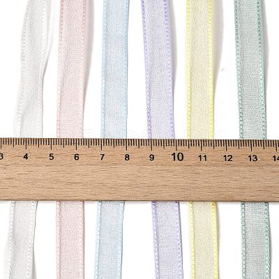 Polyester and Nylon Ribbon Sets DIY-Z029-01K-1