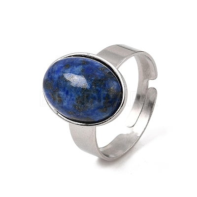 Adjustable 304 Stainless Steel Finger Rings for Women GG-CBA7994-04P-16-1