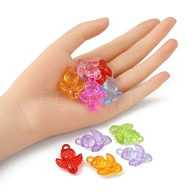 50g Transparent Acrylic Pendants TACR-YW0001-69-1