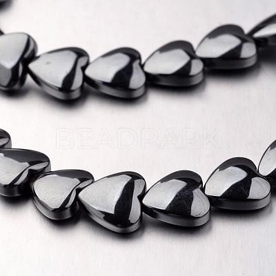 Non-magnetic Synthetic Hematite Bead Strands X-G-F300-22B-09-1