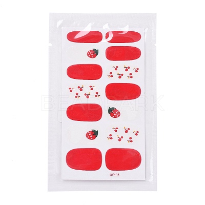 Full-Cover Wraps Nail Polish Stickers MRMJ-Q063-QF-M-1