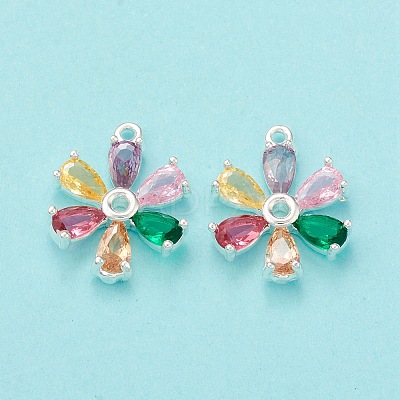 Colorful Glass Pendnants KK-P228-12S-1