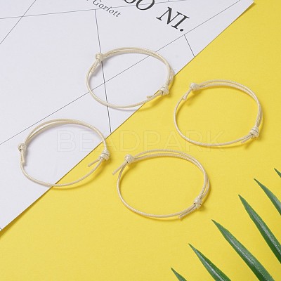 Korean Waxed Polyester Cord Bracelet Making AJEW-JB00011-02-1