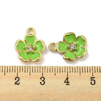 Alloy Enamel Pendants ENAM-D063-01G-02-1