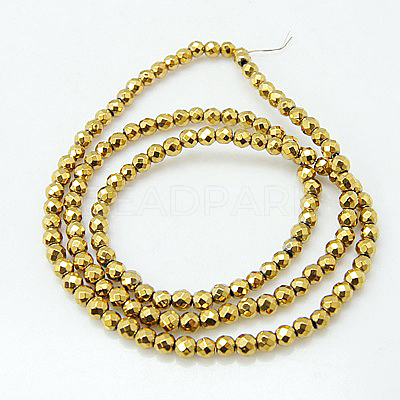 Non-Magnetic Synthetic Hematite Beads Strands G-E001-13-1