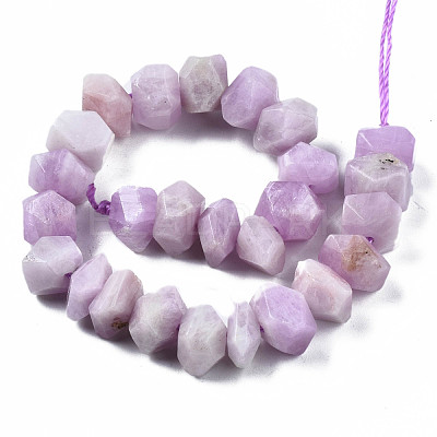 Natural Kunzite Beads Strands G-S376-008-1