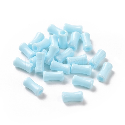 Opaque Acrylic Beads OACR-E015-01F-1