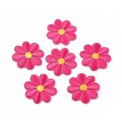 Computerized Embroidery Cloth Iron on/Sew on Patches DIY-WH0162-28O-1