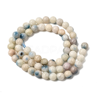 Natural Blue Ice Glacierite Stone Beads Strands G-G078-A01-01-1