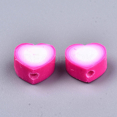 Handmade Polymer Clay Beads CLAY-T016-67-1