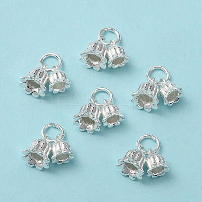 Rack Plating Brass Charms KK-C020-02S-1