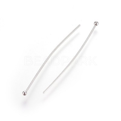 Tarnish Resistant 304 Stainless Steel Ball Head pins LS-STAS-R051-40mm-1