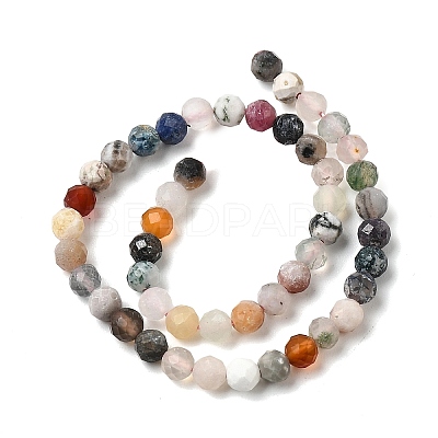 Natural Mixed Gemstone Beads Strands G-H336-A09-03-1