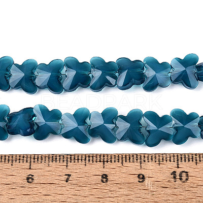 Opaque Glass Beads Strands GLAA-N073-01H-1