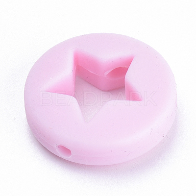 Food Grade Eco-Friendly Silicone Focal Beads SIL-T040-06-1