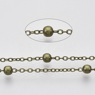 Brass Coated Iron Cable Chains CH-T002-01AB-1