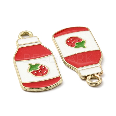 Alloy Enamel Pendants ENAM-D054-02G-1