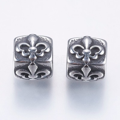 304 Stainless Steel Beads STAS-F195-019AS-1
