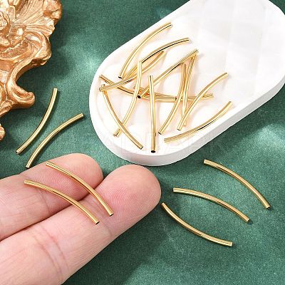 SHEGRACE Brass Tube Beads XGRPCP707-257G-1